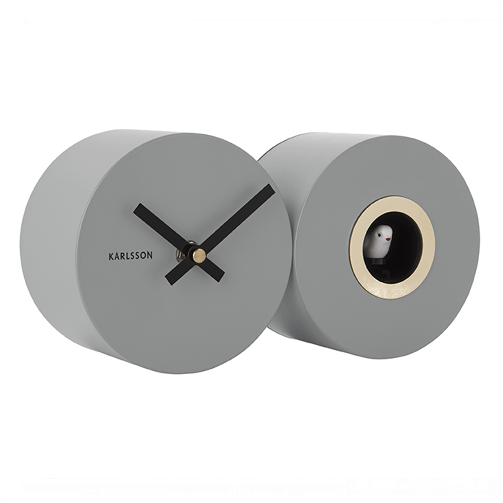 Present Time Karlsson Wall Clock Duo Cuckoo